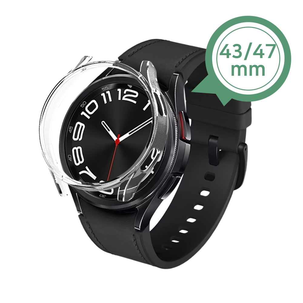하이온 하드 PC 투명 슬림 하이쉘 케이스  갤럭시 워치8 클래식(46mm)